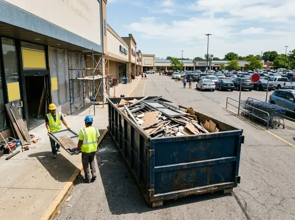 retail-store-renovation-debris-003 — frequently asked questions, Roll-off Dumpster Rentals in West Branch, IA